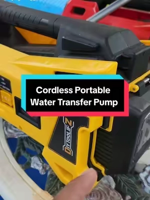 Water transfer pump or best pool toy? #tiktokmademebuyit #HomeImprovement #cooltools #poolparty #watertransferpump 
