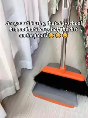 Don’t go to the big supermarket to buy those expensive and difficult brooms. This broom is cheap and free shipping.#fyp #broomanddustpan #dealsforyoudays #broomset #SummerWins