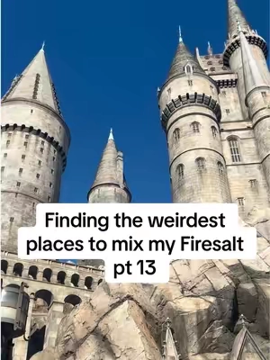 Has anybody been to school here? 🏰🧙‍♂️#drinkfiresalt #fyp #hydration #SmallBusiness #harrypotter 
