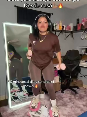 Que no te engañen esos 10 minutos 😂🔥 porque sí te van a hacer sudar y sentir cómo trabajan esas piernas y glúteos. ¡A darle con ganas! 💪🍑 #MERACH #PiernasYGluteos #EjercicioEnCasa #RutinaEnCasa #EntrenamientoEnCasa
