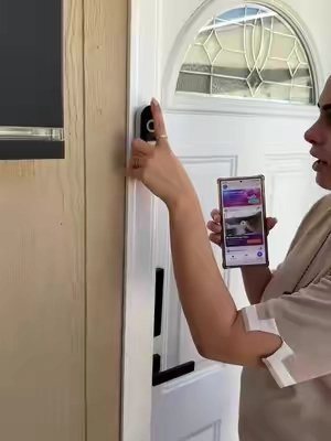 Doorbell Camera Wireless, Smart WiFi Video Doorbell, 1080P, Video Doorbell Camera with 2 Way Audio, AI Human Detection, Night Vision, Cloud Storage, Battery Powered, Easy Installation, 2.4G WiFi Only#doorbell 