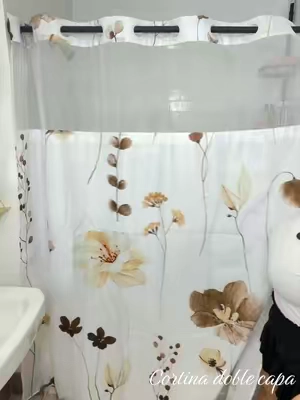 #curtains #bathessentials #cortinasdebaño #Home 