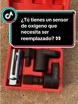 Haz que el trabajo con sensores de oxígeno sea mucho más fácil. Este set de 5 piezas está diseñado para facilitar la remoción e instalación de sensores, incluso en espacios de difícil acceso. Fabricado en acero cromo vanadio forjado, con acabado resistente a la corrosión y diseño offset para ofrecer mejor acceso, agarre y control. Ideal para complementar tu caja de herramientas automotrices. 🚗🔧 #TikTokshopbacktoschool #backtoschool #oxygen #sensor #fyp 