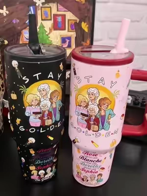 Golden girls stainless Tumbler cup #goldengirls #movle #cup #spotlightfinds #tumbler 