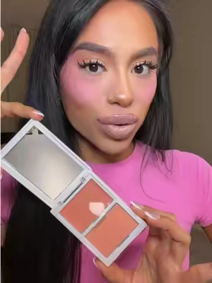 If sunburnt was a blush 🤎☀️ love this shade!! Brown sugar 🧋✨ @Painted @James Charles #creamblush #brownsugar #blushduo #makeup #sunkissed 