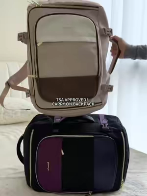 Padded protection for your 17" laptop and tech setup! The padded bag just went on a serious price down today.#backtoschool #TikTokshopbacktoschool #lovevook #backpack #travel 