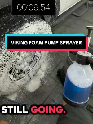 Who else wasn’t expecting it to last this long? #fyp #foam #sprayer #cardetailing #soap @VIKING Car Care 