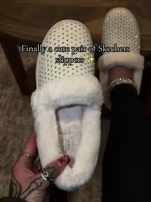 Skechers cozy campfire rhinestone slippers @QVC, Inc #slippers #cozyslippers 