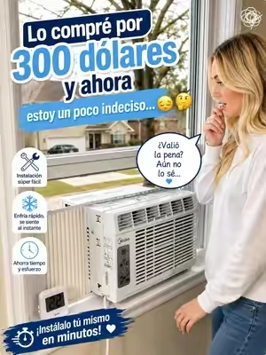 Lo compré por 300 dólares y ahora estoy un poco indeciso...#Midea #fry #ac #tiktokshopcreatorpicks #Greenish 