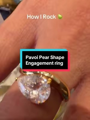 @PAVOI #affordableluxury #travelengagementring #fakeengagementring 