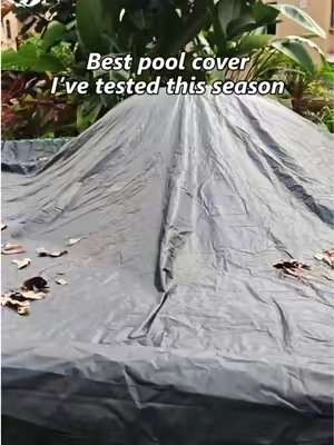This might be my favorite pool find of the season 💦 The fabric feels strong, setup is easy, and the whole cover just feels way more reliable. #poolhacker #poolday #TikTokshopbacktoschool #poolcover #poolclosing 