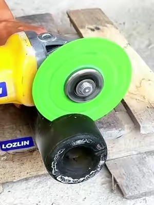 Vidrio y mármol con el mismo disco... ¿en serio? #diamond #tool #cutting #tiktokshopsummersale #LOZLIN 