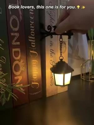 It's honestly one of the cutest things I've added to my bookshelf.💡✨#BookTok #booklover #readingcorner #librarycore #cozyroom 