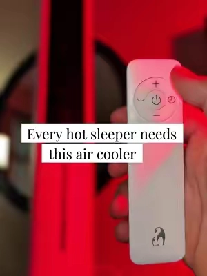 best sleep i have had all summer 🥶😴 If you’re a hot sleeper grab this before it sells out.  #TikTokShop #AirCooler #HotSleeper  #bestcoolingfan #creatorsearchinsights 