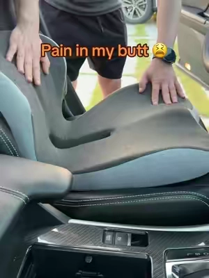 Relieves tension in the lower back muscles and avoids direct pressure on the cоссух. Ideal for sitting for many hours without discomfort.#seatcushion #cojin #sillacomoda #carseatcushions #lowbackpain #sittingpain