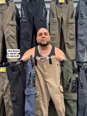 Paquete de 4 pantalones para el trabajo estilo militar #paratii #viralvideo #tiktokshop #bluecollar #construcción