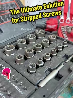 What tools would you use to remove a stripped screw? #strippedscrewremover #nutremovaltool #DIY #TikTokHolidayHaul #tiktokshop 