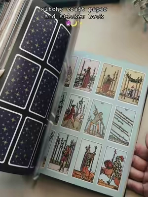 this might be grabies prettiest sticker book yet. It is absolutely stunning. #grabie #stickerbook #witchtok #journaling 
