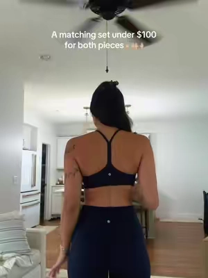 The navy color is too cute #fyp #spotlightfinds #athleticwear #sportsbra @CRZ YOGA #crzyoga 