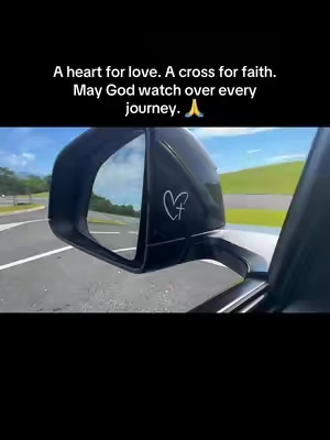 May Every Drive Bring Me Home Safely ❤️ #jesuslovesyou #GodBless #Christian #Faith #caraccessories 