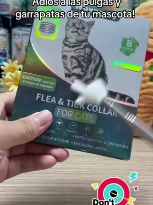 Prevention is always better than treatment These flea collars can provide up to 32 months of protection  #falldealsforyou #fleaprevention #fleaandtickprevention #catsoftiktok #fleacollar 