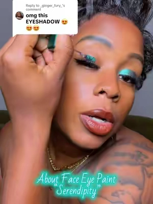 Replying to @_ginger_fury_ the color is Serendipity & I got it right here on TikTok Shop love! I tagged it for yall, get yours🥰 #makeup #eyeshadow #makeup #makeuptutorial @about-face 