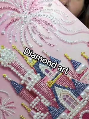 Diamond art! #diyproject #craftkit #diamondart 