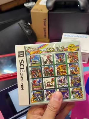 Awesome! Wow! 482 games on 1 cartridge! Or 23 in 1! Must see! #kahlagaming #tiktokshopcreatorpicks 