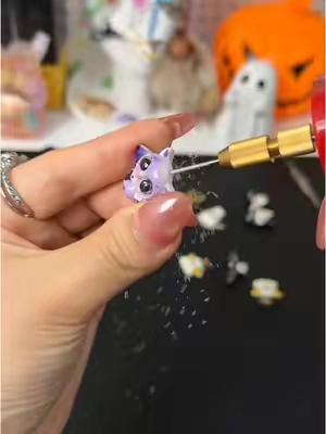 This tiny drill makes turning mini figures into custom keychains way easier than I expected. 🥰Small tool, but such a fun DIY upgrade.👍👍👍 #DIYCrafts #KeychainDIY #CraftTok #MiniDrill #TikTokFinds