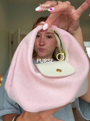 #tiktokshop #tiktokshopfinds #purse #crescentbag #3in1bag 