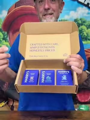 Harrys three pack soap, bundle for men smell great without any residue all natural  #TikTokShopSummerSale #summerwins #tiktokbacktoschool #soap #men @Harry's 