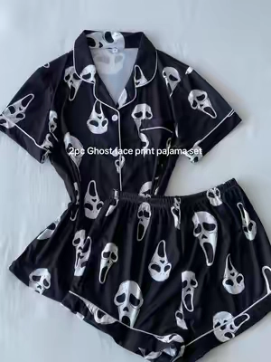 #halloween #TikTokshopbacktoschool #pajamas #ghostface #dealsforyoudays