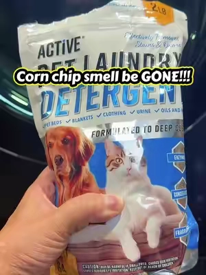 The corn chip smell is officially handled. #BackToSchool #TikTokShop #PetTok #DogMom #petlaundry  