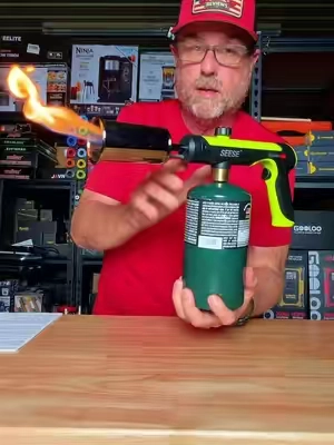 Adjustable Propane Torch #propanetorch 