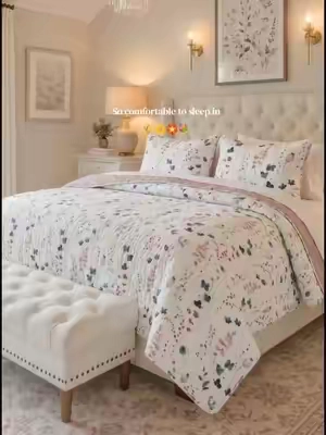 If you've been thinking about upgrading your bedding, you definitely need to check this set out.#cozylife #beddingset #cozystyle 