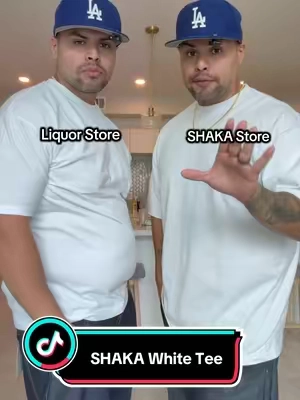 Make sure you are getting the Authentic SHAKA white tees. Be careful out there #mensfashion #Shaka #menswear #whitetee 