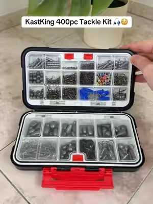 400pc Terminal Tackle Kit from @KastKingUSA 😮‍💨🐟 #fishinggear #fishingessentials #kastkingusa #bassfishing #TikTokShopCreatorPicks 