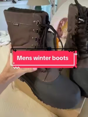 #mensboots #winterboots #backtoschoolshopping #tiktokshopsummersale #tiktokshoplabordaysale 