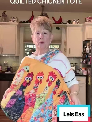 #leiseasht#chickentote#quilted#largetote#tiktoksummersale 