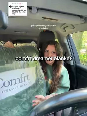 Replying to @Lilly.B🌸🫧 #comfrt #comfrtdreamerblanket #blanket 