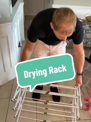 He finally got it… @L I V O #dryingrack 