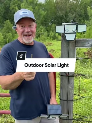 Solar Motion Sensor Outdoor Lights-4 Heads 3000LM, IP65Waterproof, 270°Wide Angle Lighting Security Light #outdoorlighting #solarlight #motionsensorlights #tiktokshopcreatorpicks #TikTokshopbacktoschool @Tuffenough   