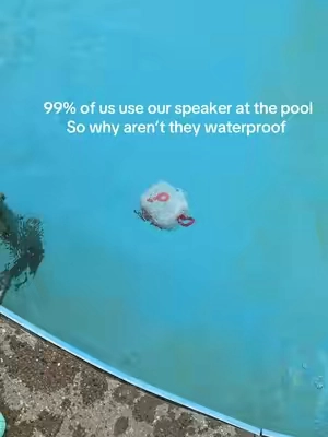 Not all speakers are made the same. Because water resistant doesn’t mean waterproof #soundcore #waterproofspeaker #portablespeaker 