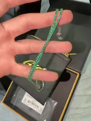 This Emerald chain is clean #gld #chain 