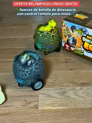 #battledinoegg #dinosaurtoy #toysforboys #remotecontroltoy [BackToSchool]Vvinca 2-Pack Remote Control Dinosaur Egg Battle Toys for Kids - Rechargeable Bumper Cars with LED Lights & Sound, Sensory Products, Easter Baskets Fillers, Birthday Gifts #tiktokshopsummersale, Kids Toys, Outdoor 