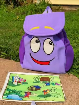 Esta es la mochila perfecta para quienes amamos a Dora la Exploradora  Adquiérela desde el carrito naranja para obtenerlas a un súper precio + envío gratis y rápido de tan solo 3 días.  🇺🇸 #backpack #mochila #doralaexploradora #mochilas #cutebackpack @Robman store 