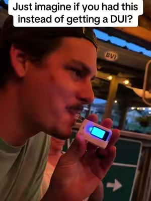 Honestly, priceless to have one of these anytime you’re going out with friends. #dui #undertheinfluence #breathalyzer #louisiana #sober 