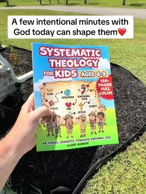 The world is already competing for your child’s attention. ❤️ Give them something stronger to stand on. This kids Bible study makes learning about Jesus simple, engaging, and meaningful, helping you build a foundation of faith they can carry with them for life. 🙏📖 Start building that foundation at home today. ✝️ #KidsBibleStudy #ChristianParenting #RaisingKids #FaithFilledFamily #Jesus 
