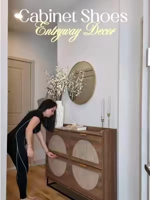Zapatera moderna organizadora @vabches_molly #zapatera #cabinetshoes #entryway 