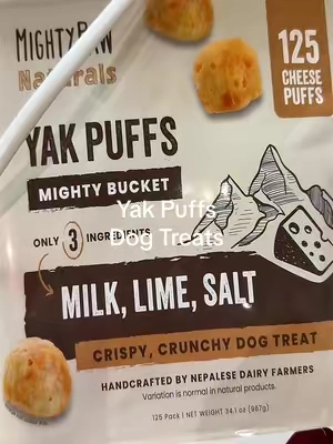 Looking for a long-lasting dog chew with simple ingredients? 🐾🧀 Mighty Paw Yak Cheese Puffs are a crunchy, cheesy dog treat made from puffed yak cheese chews. They’re a fun way to give your dog that satisfying crunch while turning those small leftover pieces of yak chews into an easy-to-eat treat. Perfect for dogs who LOVE their yak cheese chews—and that crunch is seriously satisfying. 🐶🧀 #MightyPaw #YakCheesePuffs  #DogTreats #Tiktokshopcreatorpicks #BackToSchool 